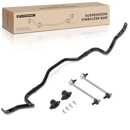 A-Premium [24mm] Front Suspension Stabilizer Bar Assembly Sway Bar Kit