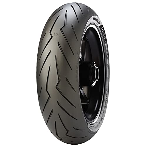 180/55ZR-17 (73W) Pirelli Diablo Rosso 3 Rear Motorcycle Tire for Kawasaki Ninja ZX-6R 2000-2018