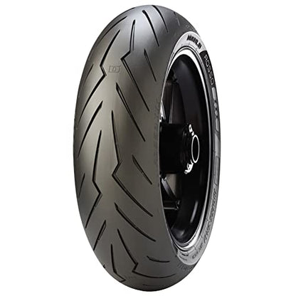 180/55ZR-17 (73W) Pirelli Diablo Rosso 3 Rear Motorcycle Tire for Kawasaki Ninja ZX-6R 2000-2018