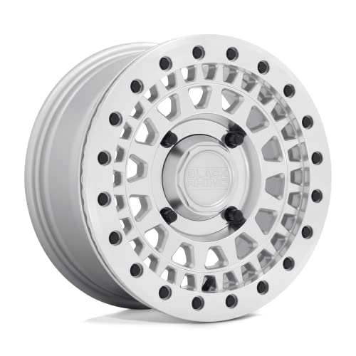 Black Rhino Hard Alloys - UTV BUPKB 14X7 4X110 SLV-MIR-FC 51MM - 1470PKB514110S82