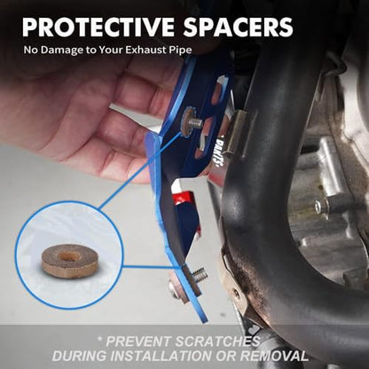 NICECNC Heat Shield Guard Protector, Blue - color: blue