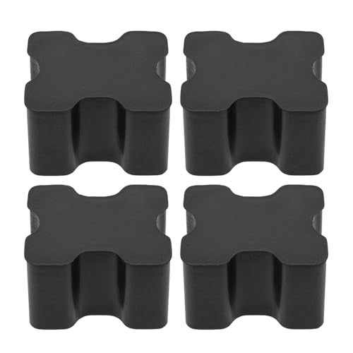4 PCS Rubber Coil Spring Spacer, Car Lift Blocks for Enhancing 1" to 1.5" Coil Spring, Heavy Duty Rubber Automotive Front Coils Springs Booster Kit, Car Accessories