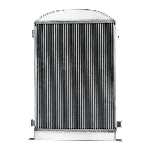 4 Row Aluminum Radiator For 1935 1936 Ford Model A Stock Height Chevy Engine