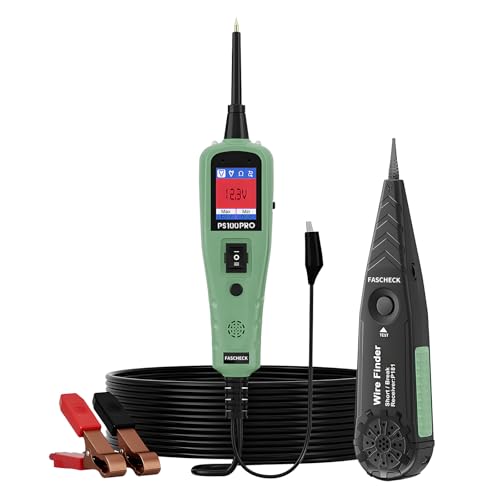 Automotive Power Circuit Probe Tester Kit, Diode Test, Component Activation