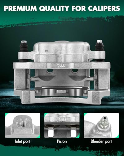 SCITOO 1PC 18B4748 Rear Passenger Side Disc Brake Caliper With Bracket - size: Rear Passenger[18B4748]