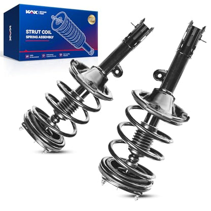 KAX 2PC Front Suspension Strut & Spring Assembly Pair for 2007-2008 Santa Fe AWD 2007-2009 Santa Fe 3.3L, Complete Struts w/Coil Springs, Replace# 272300_272299 - size: 2PC 07-09 Santa Fe Front