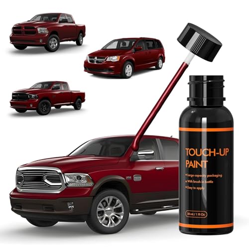 PRP/JRP Deep Cherry Red Touch Up Paint for Dodge, Automotive Paints - color: PRP/JRP Deep Cherry Red