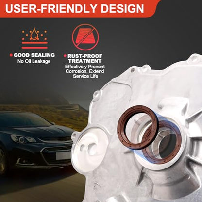 Oil Pump Timing Cover Gasket Kit for 2000‑2017 Equinox Malibu GMC Terrain - size: YB-002