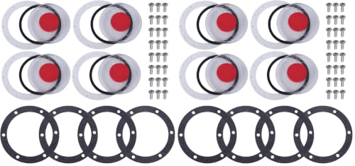 CheeMuii 4Pack 359-5995 Hub Cap Window Covers Kit Fit for 343-4009 Hub Cap (Pack of 2) - size: 3.5 Inches (Pack of 2)