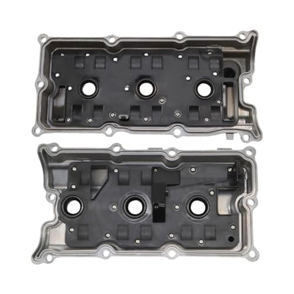 Aluminum Valve Cover Compatible with Pathfinder Frontier NV1500 NV2500 4.0L - color: Silver