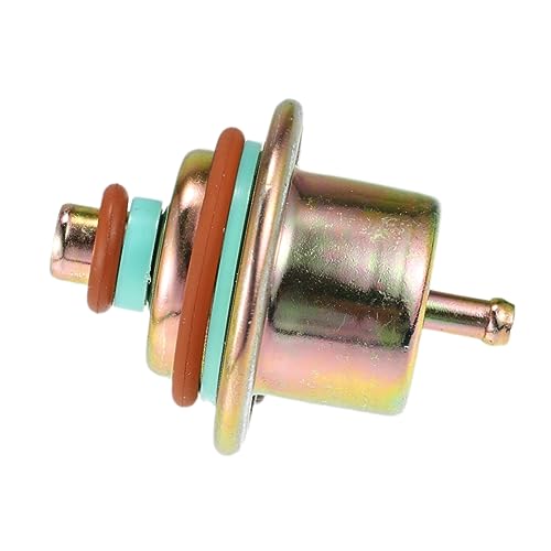 Fuel Injection Pressure Regulator 12460604 - Car Fuel Pressure Regulator Gas - for Jeep Wrangler 1991-1995 Metal Bronze Tone with Ring - 1 Pc
