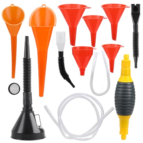 GOOACC 12-Piece Automotive Funnel Set - size: 12PCS