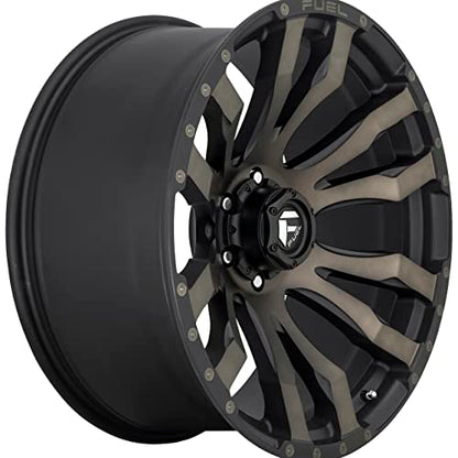 FUEL OFF-ROAD D674 BLITZ 20X10, 6X5.5, 4.79, -18mm MATTE BLACK DOUBLE DARK TINT - D67420008447