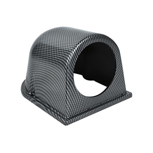 wuyaoyao Universal 2" 52mm Single Hole Dash Gauge Pod Holder, Carbon Fiber - color: Carbon Fiber, size: 1-Hole