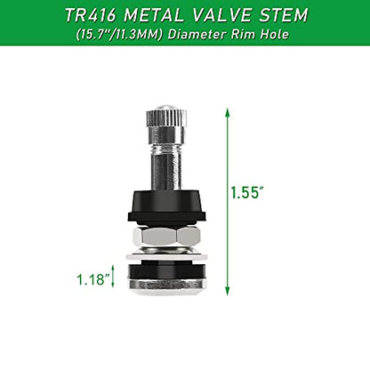 CDWTPS TR416 Outer Mount Metal Valve Stem - size: TR416-25PCS