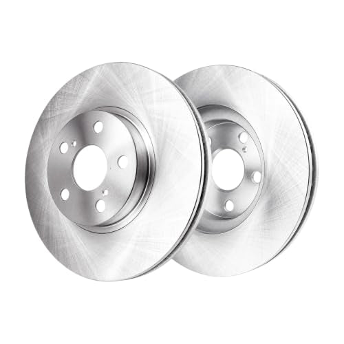 HUSCH Brake Kit Ceramic Brake Pads and Brake Rotors Fit for Toyota Corolla - size: 31270+D923