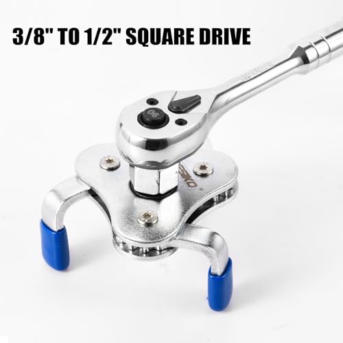 2-3/8" to 3-3/4" Adjustment Oil Filter Wrench 3 Jaw Universal - size: 63.5-110mm 3-jaw