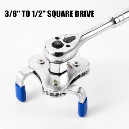 2-3/8" to 3-3/4" Adjustment Oil Filter Wrench 3 Jaw Universal - size: 63.5-110mm 3-jaw