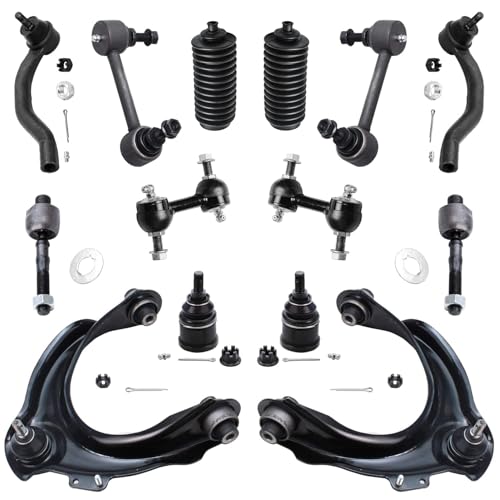 Detroit Axle - 14pc Front End Suspension Kit for 04-08 Acura TSX, 03-07 - size: 14CS1300224/14PC