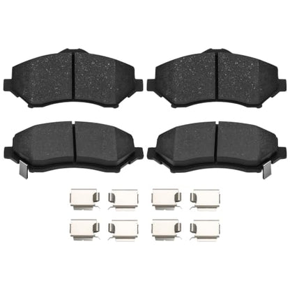 HARUMA D1273 Front Ceramic Brake Pads, 4PCS - size: HBKP8008