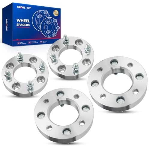 KAX 4x110mm Wheel Spacers, Lug-Centric ATV Spacer 1 inch for Honda TRX450R - color: Silver, size: 4x110mm-74.1mm-M10x1.25-25.4mm-4pcs