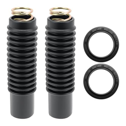 CT90 Front Fork Rebuild Kit Fit for Honda CB125 CS90 CT90 CT110 S90 CL90 CL125, Includes Oil Seals & Springs (Replace# 51611-459-880)