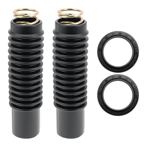 CT90 Front Fork Rebuild Kit Fit for Honda CB125 CS90 CT90 CT110 S90 CL90 CL125, Includes Oil Seals & Springs (Replace# 51611-459-880)