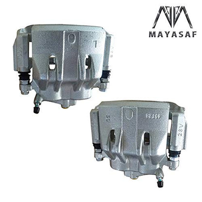 19B2830 19B2831 Front Left&Right Disc Brake Caliper Assembly Set - color: 19B2830+19B2831