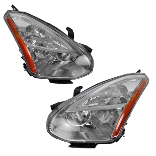 TRQ 2 Piece Headlight Assembly Set Driver & Passenger Side - style: HLA74354