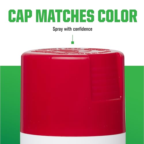 Rust-Oleum Farm & Implement Massey Ferguson Red Spray Paint - color: Massey Ferguson Red, size: 12 Ounce (Pack of 6)