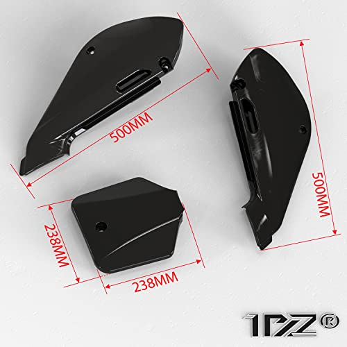 1PZ Black Plastic Fender Fairing Kit set for kawasaki KLX 110 KX 65 DRZ110
