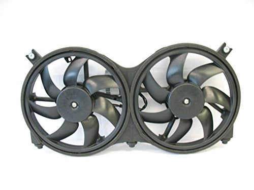 OE Replacement Dual Radiator and Condenser Fan Assembly NISSAN PATHFINDER 2014-2017 (Partslink NI3115149)