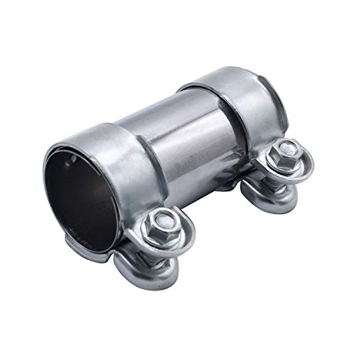 Universal Exhaust Clamp Pipe Connector Double Clamp Ø 50 x 125 mm
