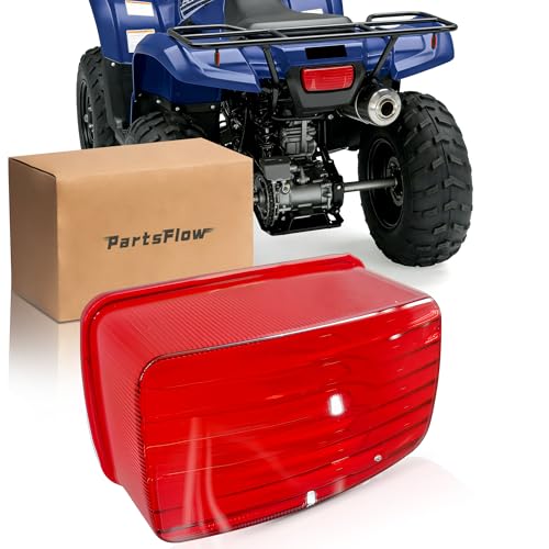PartsFlow TailLight Tail Light Lens For Yamaha 2014-2017 Viking 700 2008-2009 Rhino 2003-2006 Kodiak 2003-2014 Grizzly 660