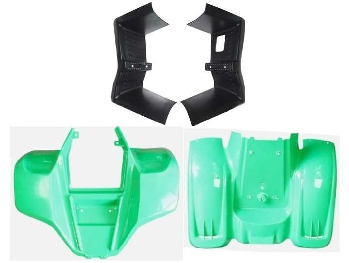 Plastic body for Kazuma Meerkat Redcat Terminator 50CC with feet guards ATV HINSEM 50-70cc (Green) - color: Green