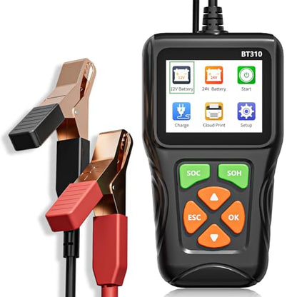 12V 24V Car Battery Tester 100-2000 CCA