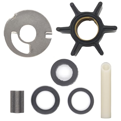 89980T1 Outboard Water Pump Impeller Kit for Mercury Mariner 3.9-9.8 HP - size: Mercury 3.9-9.8 HP