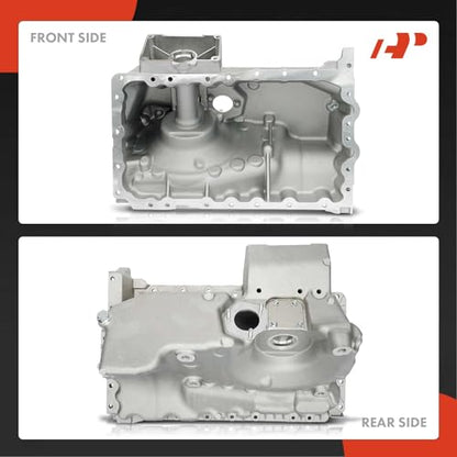 A-Premium Engine Oil Pan Sump with Drain Plug