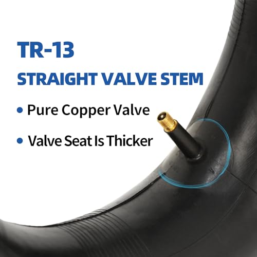 GICOOL 15x6.00-6 Lawn Mower Tire Inner Tubes, TR-13 Valve Stem, 2 Pack - size: 15x6.00-6,TR-13
