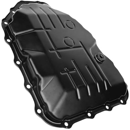 Transmission Oil Pan with Drain Plug, Fit for Hyundai Elantra 2007-2012, Kia Soul 2010-2011, Spectra 2004-2009, 4-Speed Auto Transmission, OE 265-812, 265812, 4528023000, 4528023001, 103212 - size: 265-812