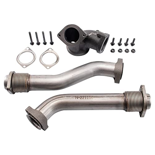 TRQ Right Turbo Up-pipe Kit