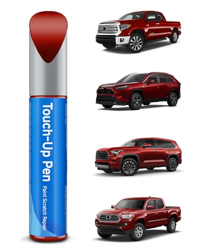 Touch Up Paint Compatible with Toyota Exact Match Touch Up Paint Car Scratch Repair (Radiant Red（3L5）) - color: Radiant Red（3L5）