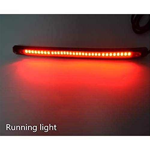 Motorcycle LED Turn Signal Tail Brake Stop Integrated Light 8" Rear LED Motorcycle Taillight License Plate Light Strip for Bike ATV SUV