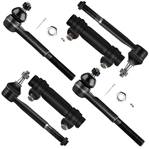 SCITOO 6pcs Front Steering Suspension Kit for Tahoe 1995-1999 4WD Only