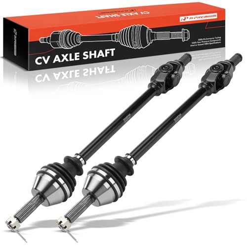 A-Premium Set of 2 Front CV Axle Shaft Assembly - style: Front Driver and Passenger Side
