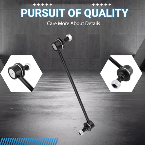 Sway Bar Link Front Compatible With 2006-2013 Acura MDX, 2010-2013 Acura ZDX, 2006-2015 Honda Pilot Stabilizer Sway Bar End Links Kit, K750124 - size: K750124