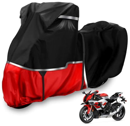 Motorcycle Cover for Yamaha R1 R3 R6 R7 R9 Supersport - size: Yamaha
