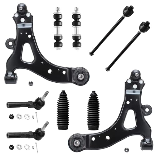 Detroit Axle - 10pc Front End Suspension Kit for 2002-2007 Buick Rendezvous - size: 10-3234/10PC