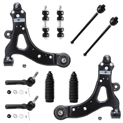 Detroit Axle - 10pc Front End Suspension Kit for 2002-2007 Buick Rendezvous - size: 10-3234/10PC