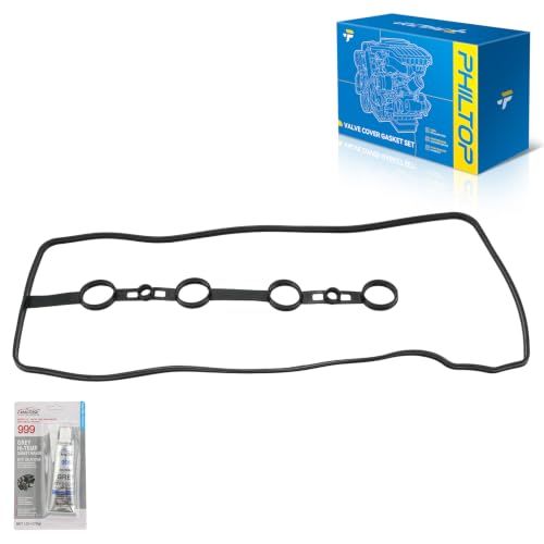 PHILTOP VS50530R Valve Cover Gasket Set Fit for Toyota Camry 2002-2011 2.4L - color: VS 50530 R